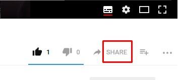 youtube share